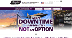 Desktop Screenshot of acopian.com
